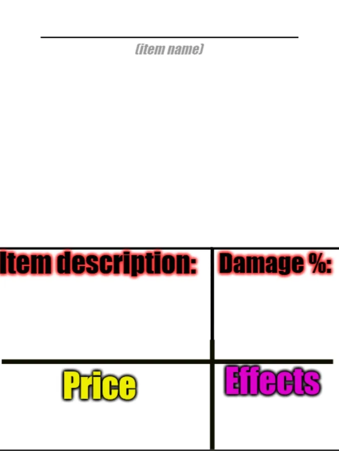 Item-shop extended 