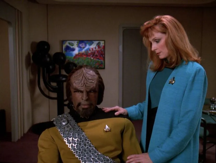 It's okay, Worf. 