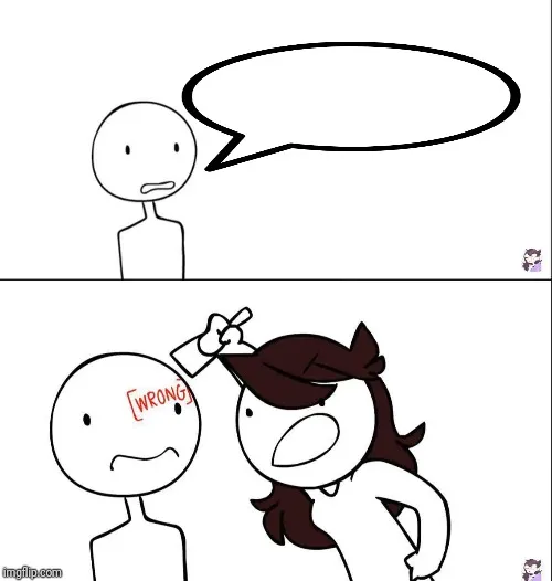 Jaiden animation wrong 