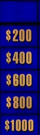 Jeopardy category 