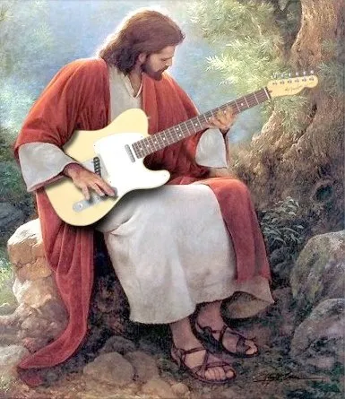 Jesus Guitar 