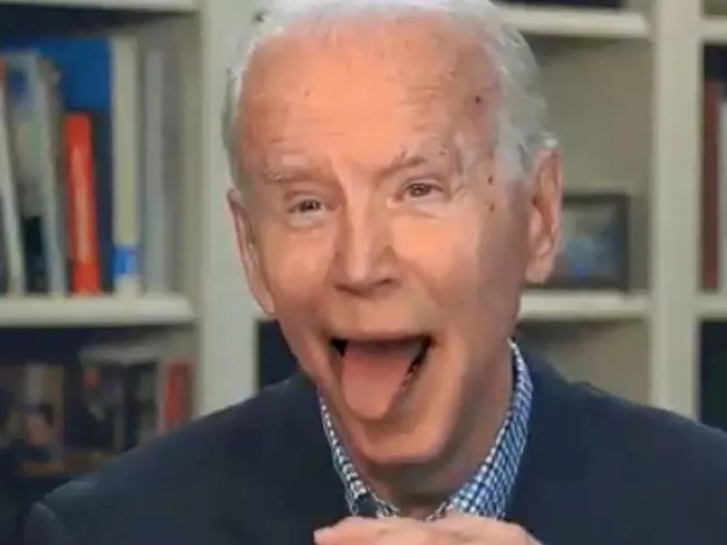 Joe Biden Tounge 