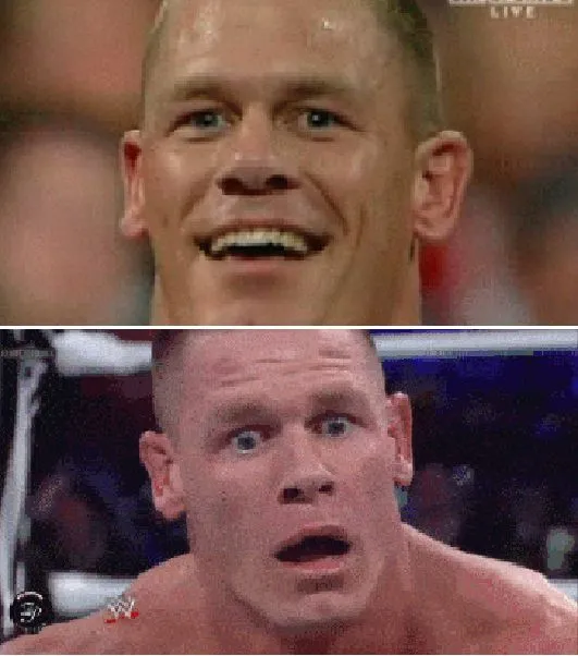 John Cena Happy/Sad 
