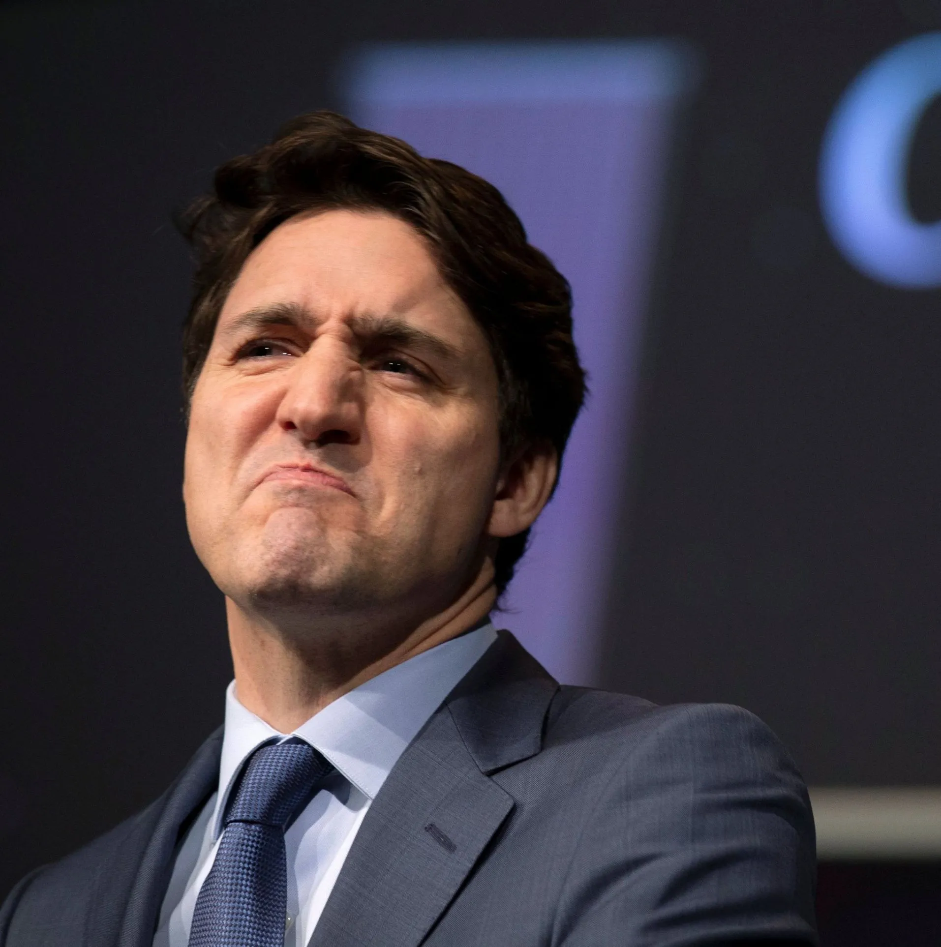 Justine Trudeau Scowl 