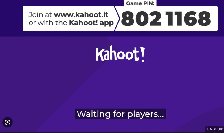 Kahoot loading 