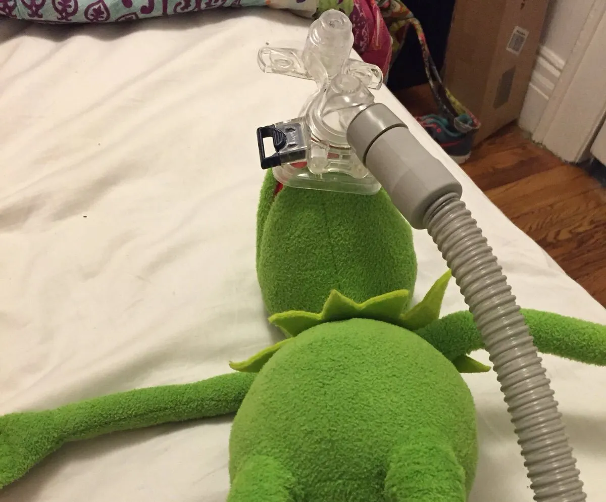 Kermit Oxygen Mask 