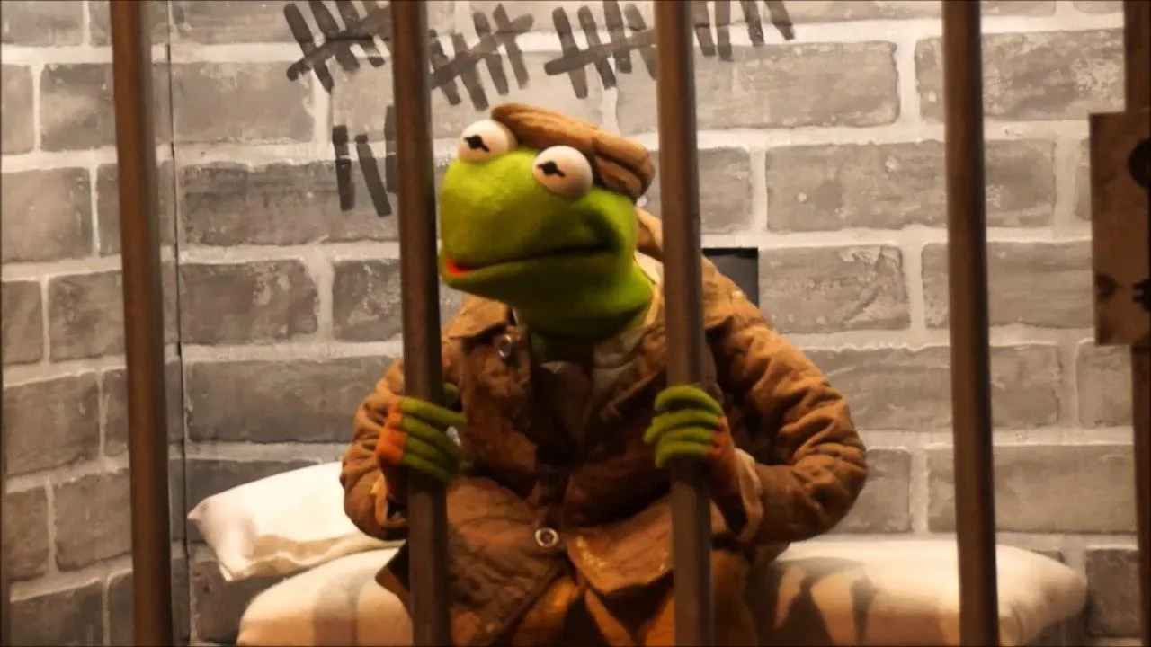 Kermit in jail 