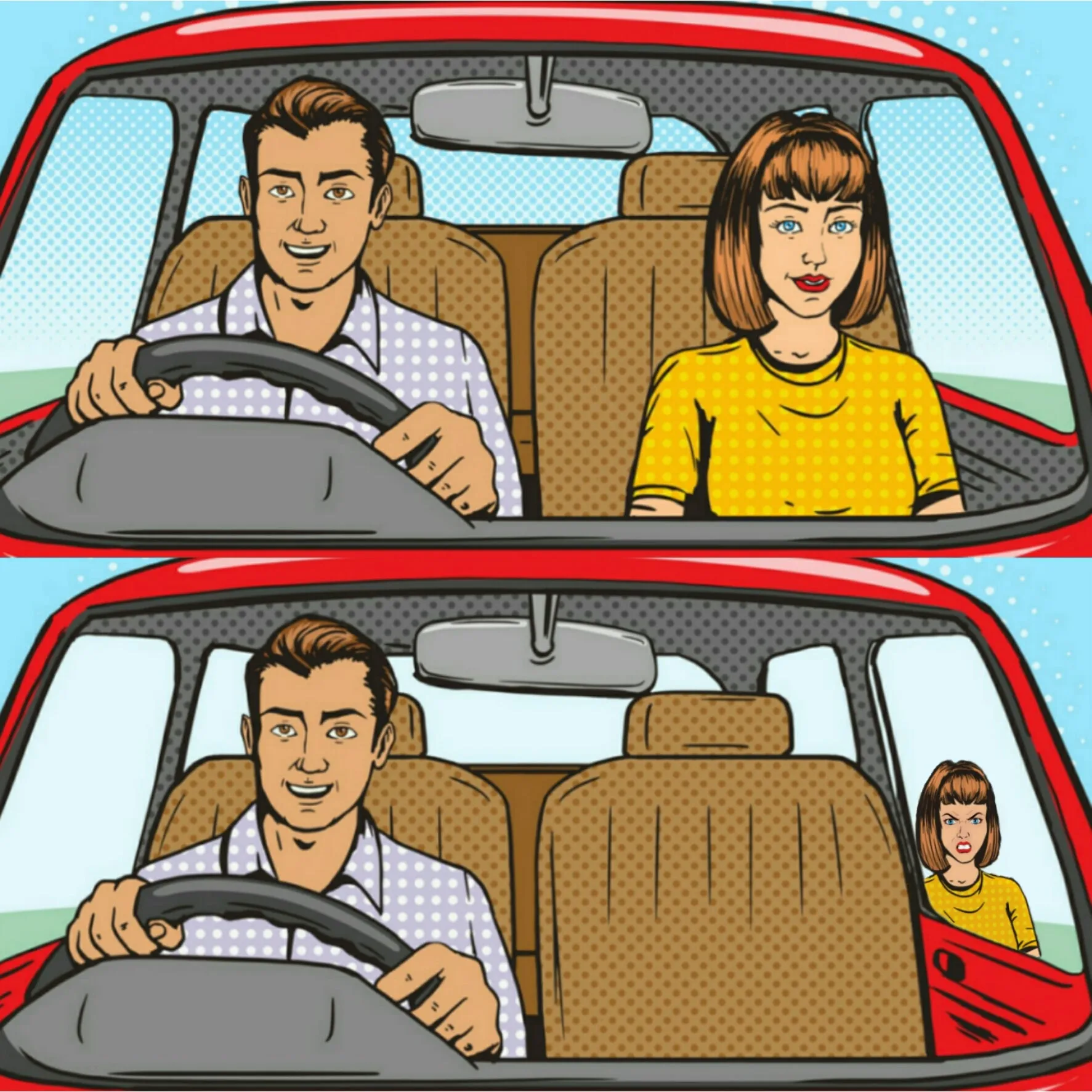 Kicked Out Of Car 