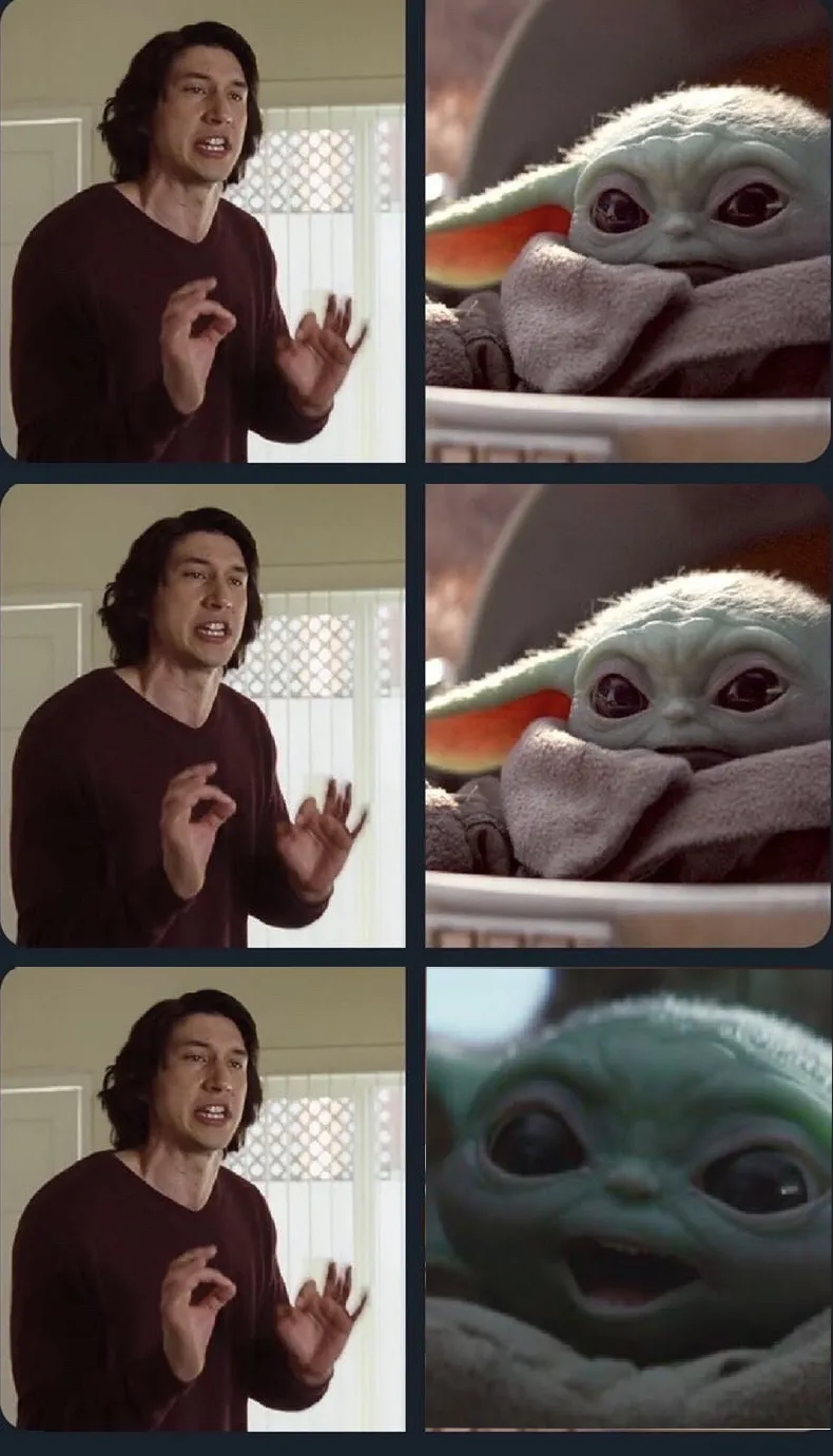 Kylo Ren teacher Baby Yoda to speak 