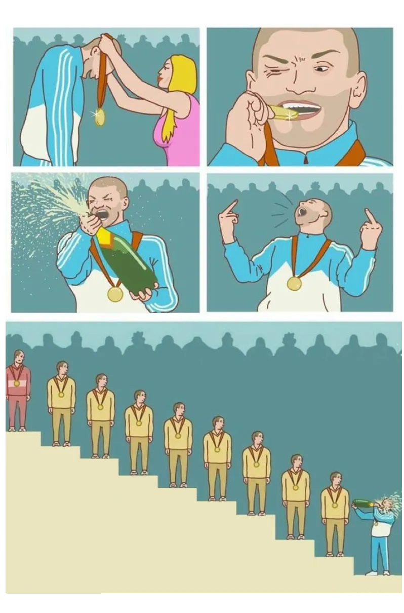 Last Place Douche Bag