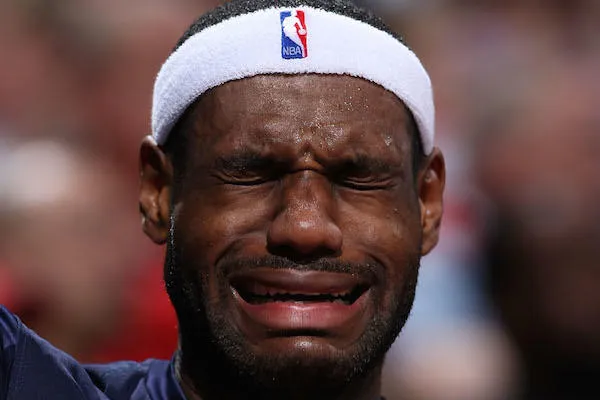 Lebron Sad Face 