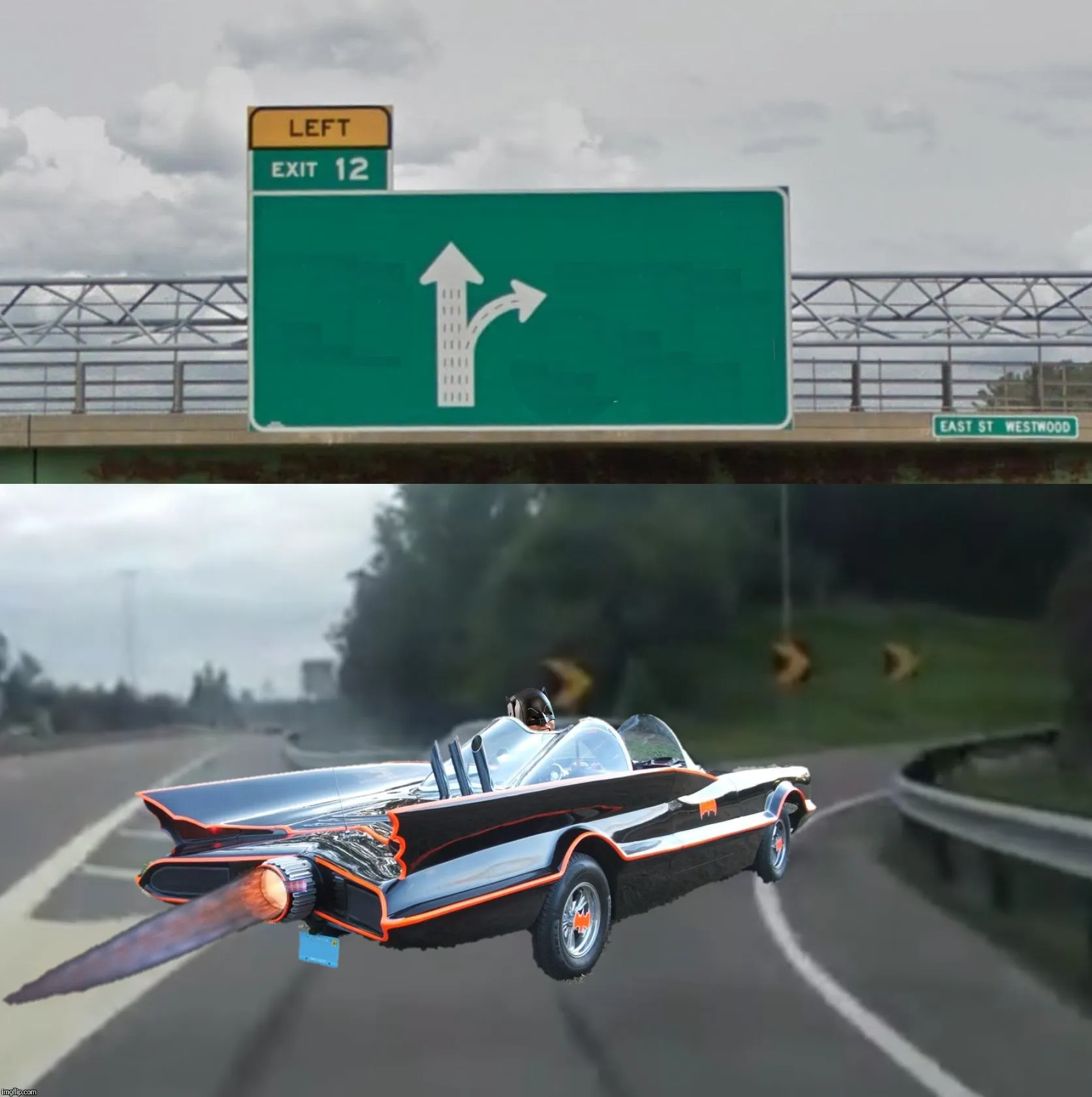 Left Exit 12 Batmobile 
