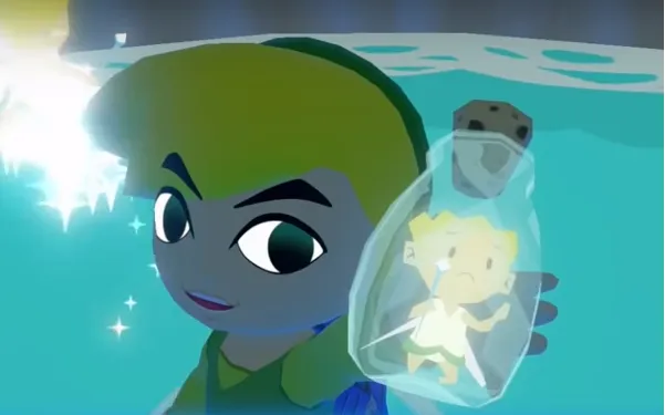 Legend of Zelda fairy in a bottle 