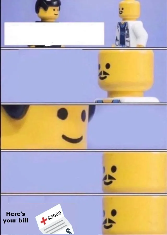 Lego Doctor with bill 