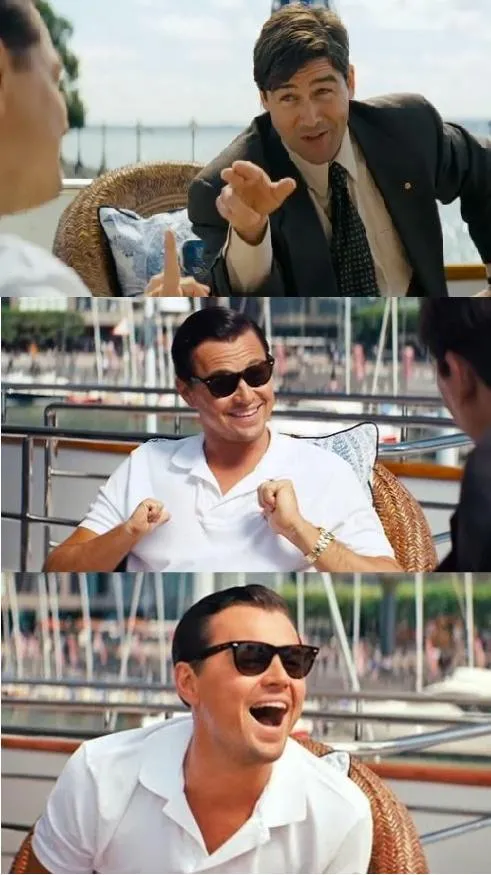 Leonardo Dicaprio Wolf Of Wall Street V2 