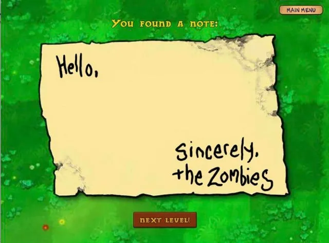 Letter From The Zombies 