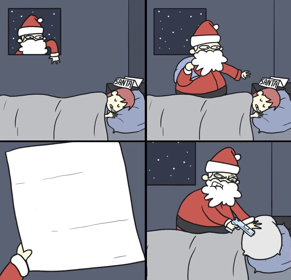 Letter to Murderous Santa 