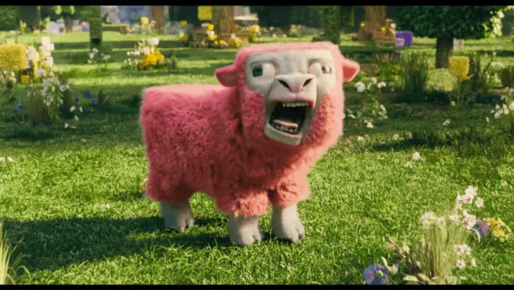 MC movie pink sheep