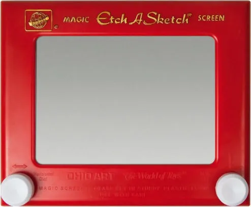 Magic Etch A Sketch Screen 