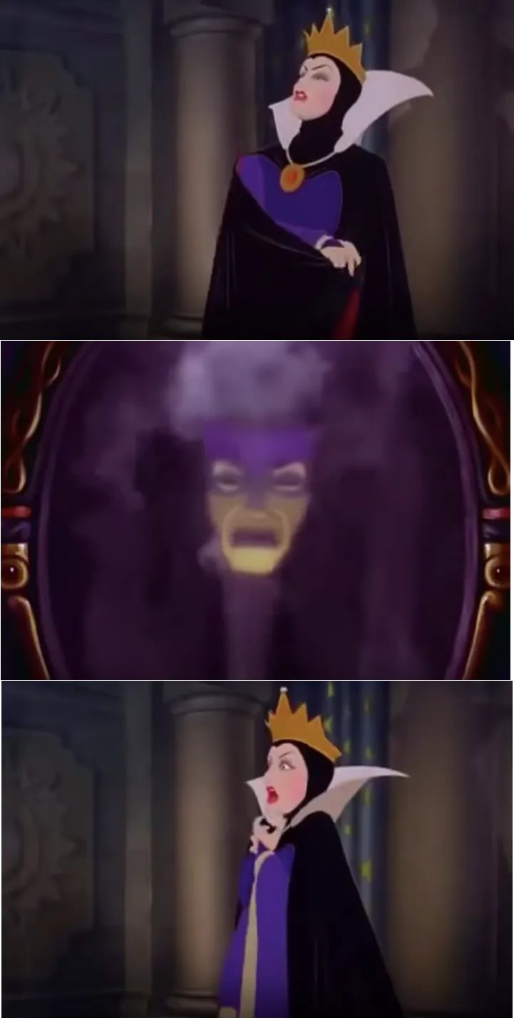 Magic mirror on the wall snow white 