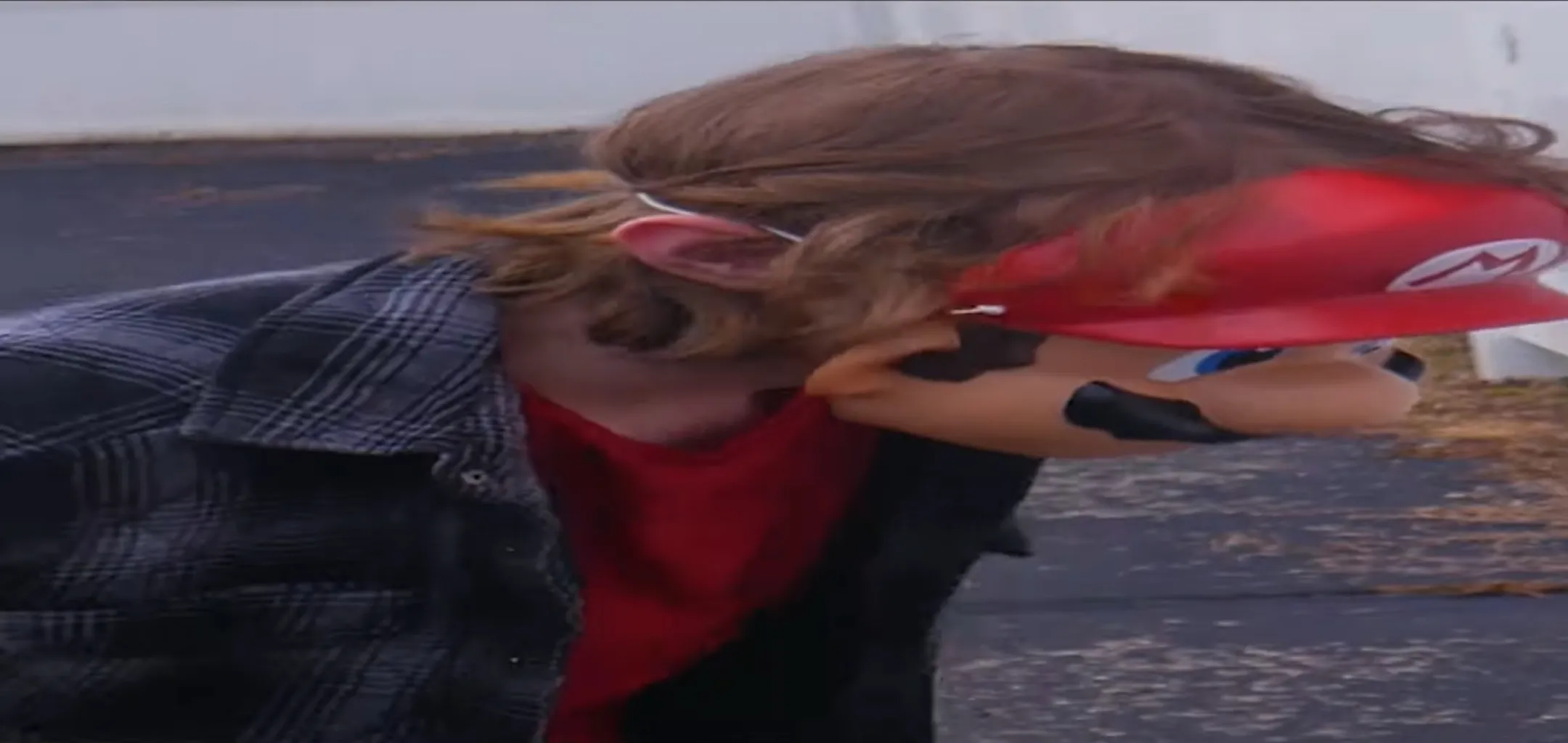 Mario hitting the griddy 