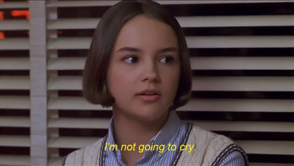 Mary Anne of the Baby-Sitters Club Movie: I'm not going to cry 