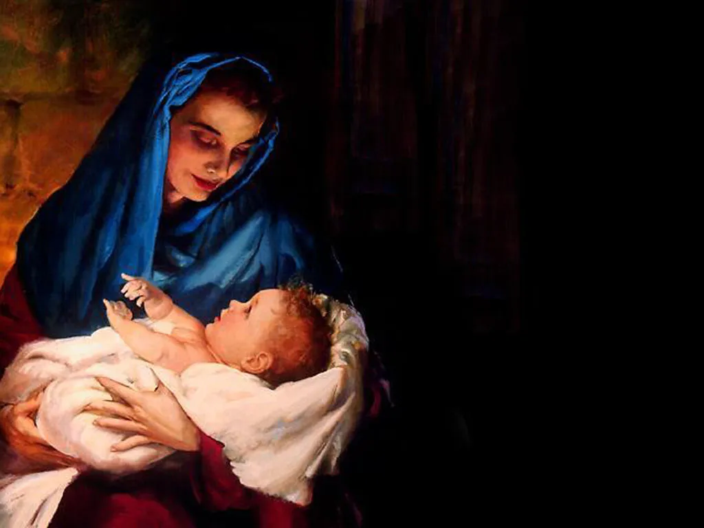 Mary and baby Jesus 
