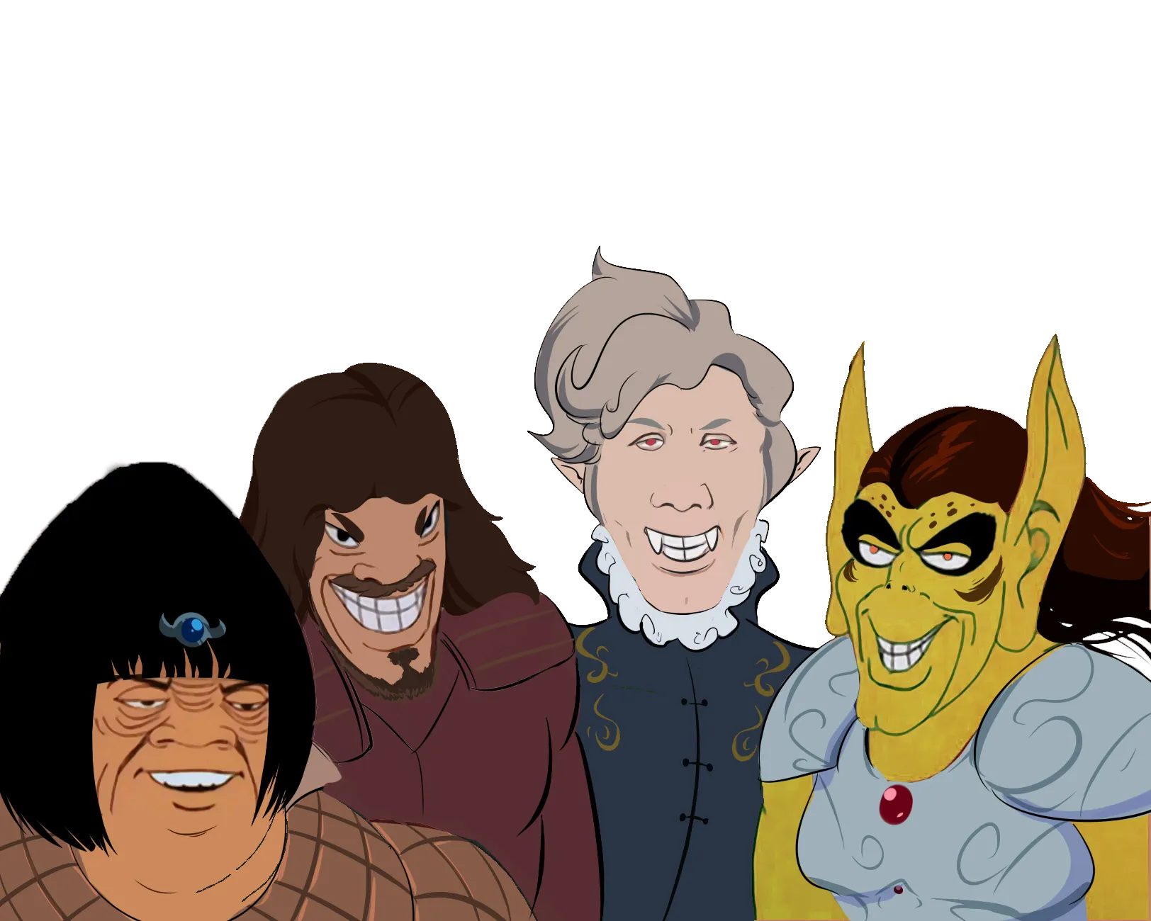 Me and the Party in Baldur's Gate 3