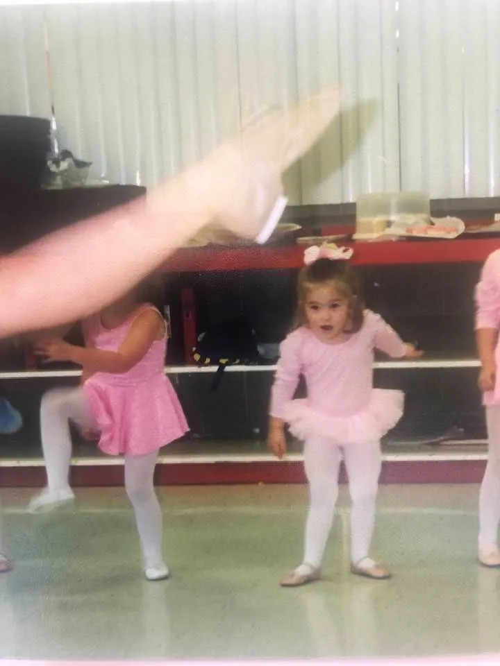 Megan’s ballet moment 