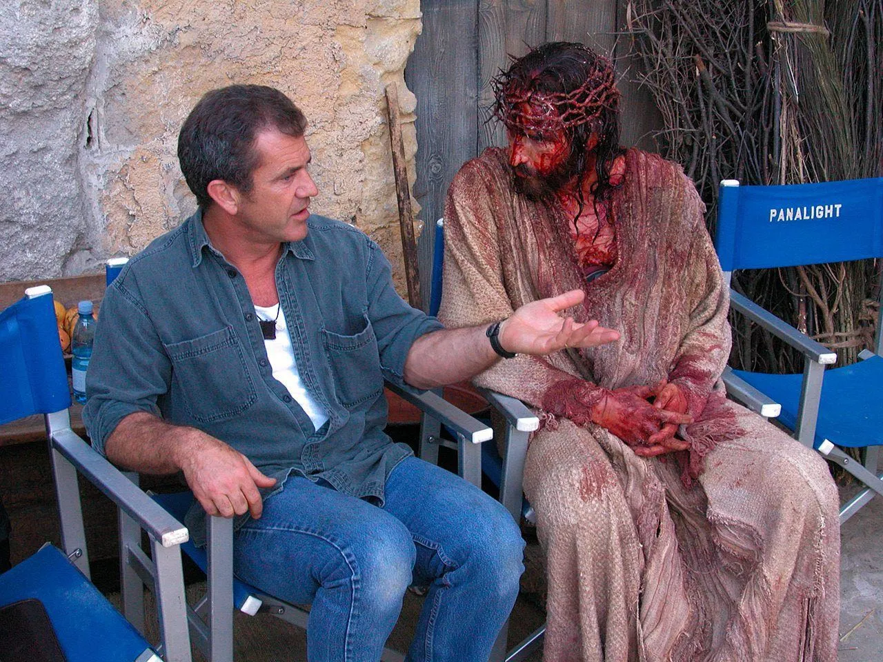 Mel Gibson Explains To Jesus Christ 