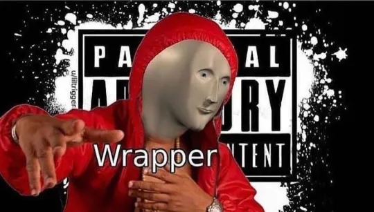 Meme man Wrapper 