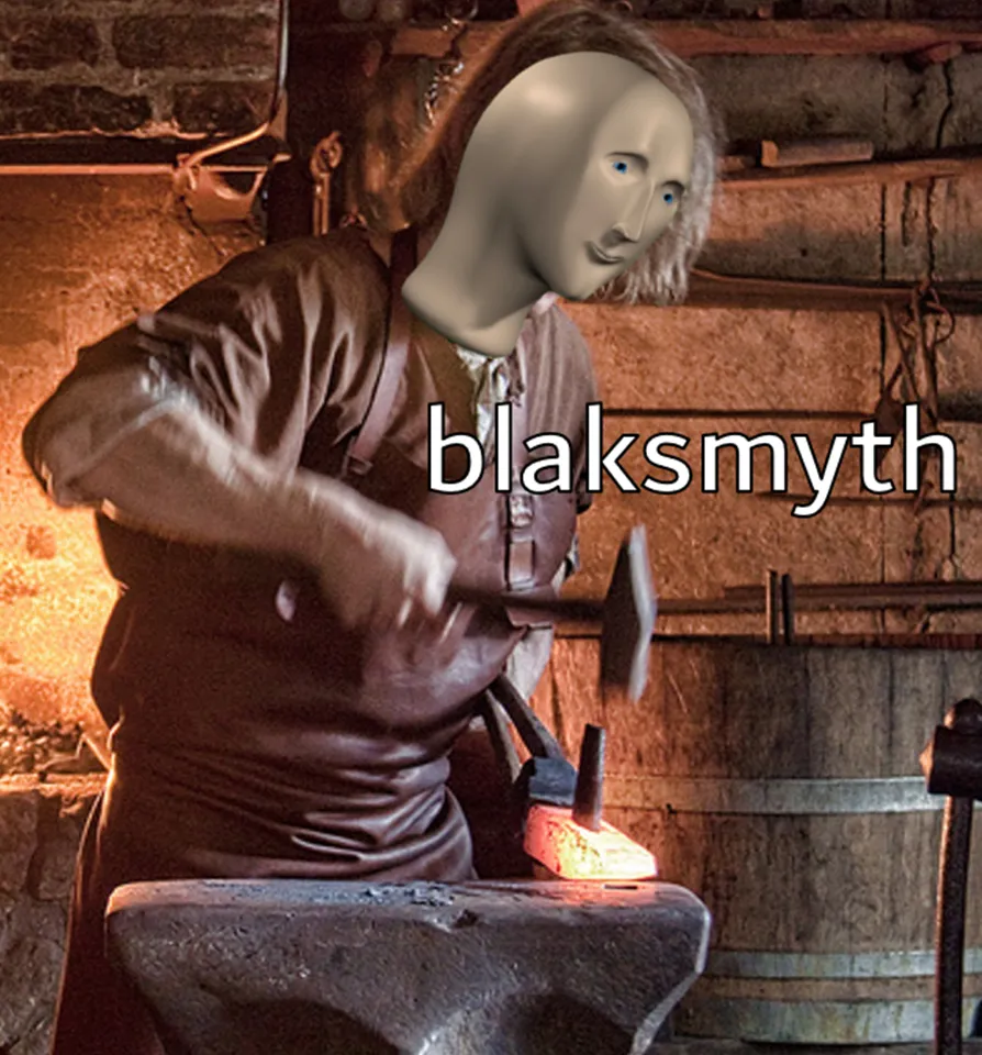 Meme man blacksmith 
