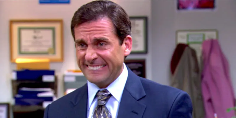 Micheal scott yikes 