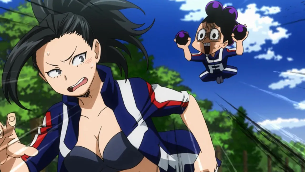 Mineta and Yaoyorozu 
