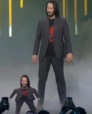 Mini Keanu Reeves 