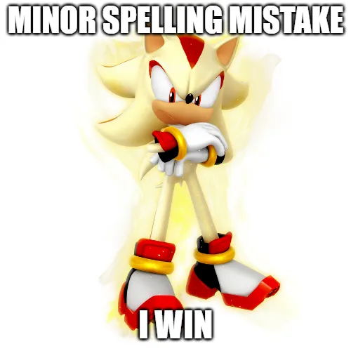 Minor Spelling Mistake HD 
