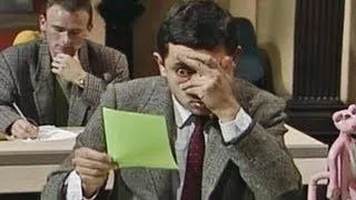 Mr bean exam 