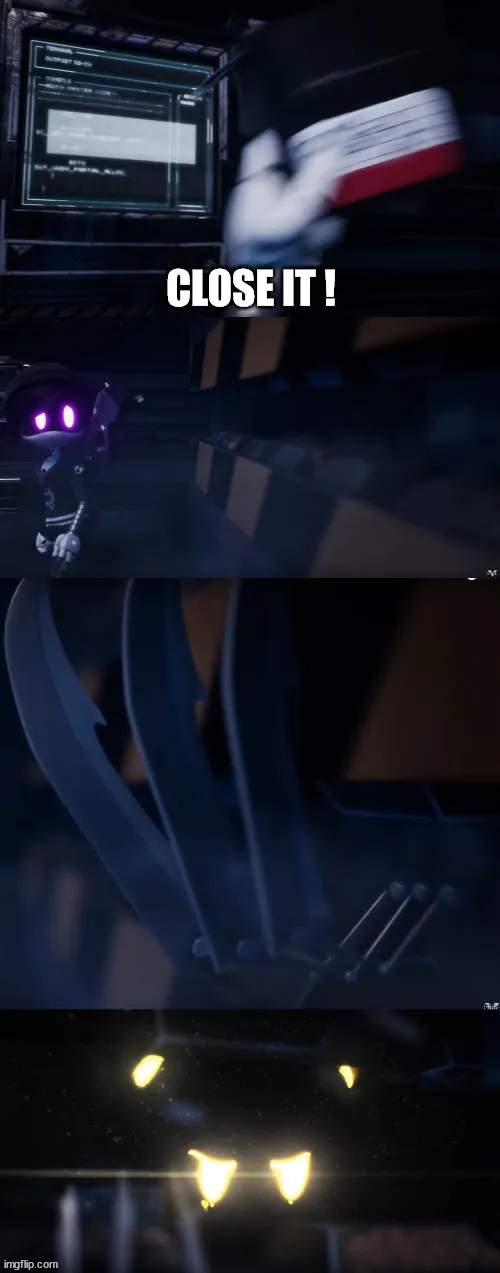 Murder Drones close it ! 