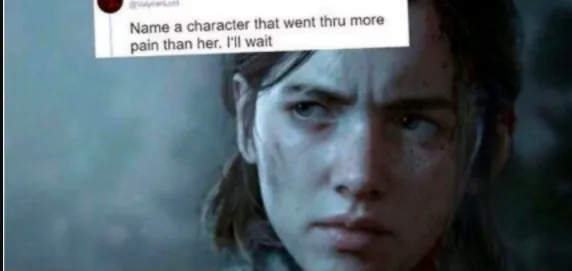 Name a character that went thru more pain her. i´ll wait 