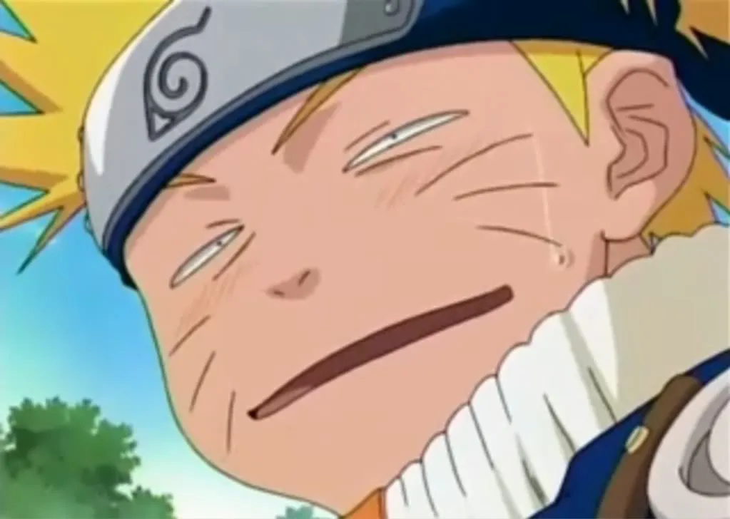 Naruto dumb face 