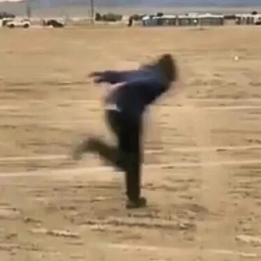 Naruto run 
