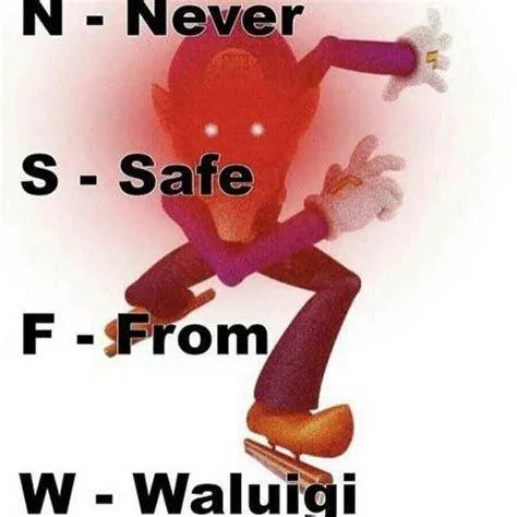 Never Safe From Waluigi 