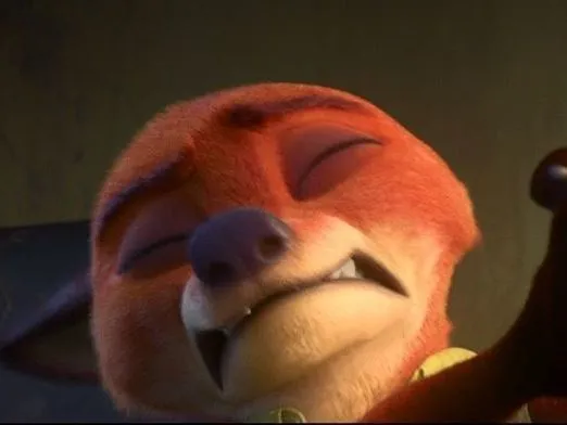Nick Wilde eyes closed 