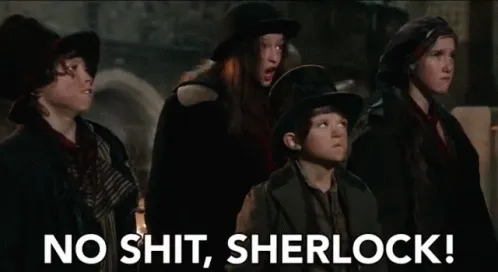 No shit sherlock 