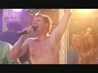 Old School Will Farrel Naked streaking 
