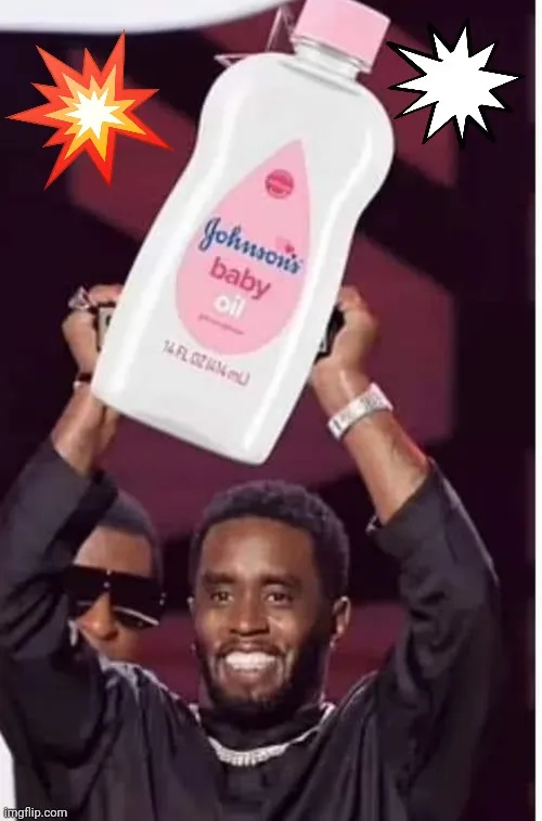 P Diddy buys baby oil in bulk