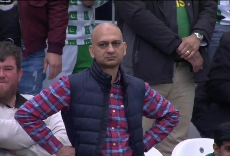 Pakistan Cricket meme guy 