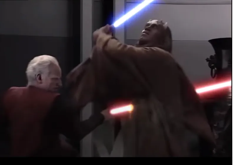 Palpatine killing jedi 