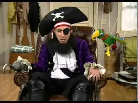 Patchy the pirate that's it? 