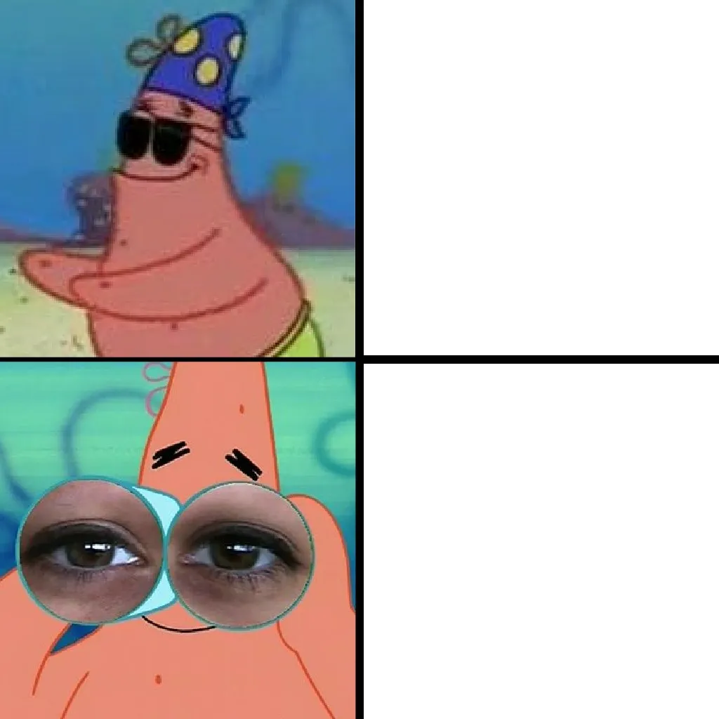 Patrick Blind and Binoculars 